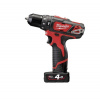 Príklepová vŕtačka Milwaukee M12 BPD-402C
