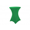 TENTino Elastický obrus STANDARD na koktejlový bistro stôl 60 cm VIAC FARIEB Farba obrusu: ZELENÁ / GREEN