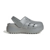 Dámske Šlapky ADIDAS ADILETTE CLOG PLATFORM JQ9879 – Strieborná