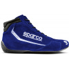Závodní boty FIA Sparco Slalom modrý (Sparco Slalom barva modrý nehořlavé boty jezdece nebo spolujezdce s homologací FIA)