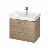 SKRINKA S UMÝVADLOM 60 CM ORECH CERSANIT SLIM