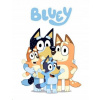 CUKROVÁ TLAČ jedlý obrázok na tortu Cukrová hmota Potlač Bluey Blu Psík #14