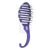 Wet Brush Shower Detangler kefa na vlasy Purple Glitter