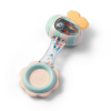 Hrkálka, hryzátko pre bábätko so zvukom, Včielka - pastel BabyOno 5901435416655