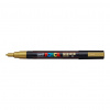 UNI Mitsubishi Pencil Popisovač uni POSCA PC-3M zlatý