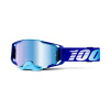 brýle ARMEGA Royal, 100% (modré chromované plexi s čepy pro slídy) M150-414