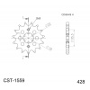 SUPERSPROX Reťazové koliečko SUPERSPROX CST-1559:14 14T, 428