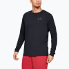 Pánske tréningové tričko s dlhým rukávom Under Armour Sportstyle Left Chest LS čierne 1329585