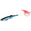 4ks - Gumená Nástraha Mikado Sicario Pike Tail 8,5cm Bleeding Blue