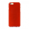 Puzdro gumené Apple iPhone 6/6S Jelly Case Brush Plus červené P