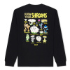 RIPNDIP - KNOW UR SHROOMS LONG SLEEVE Black Veľkosť: M