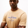 Tommy Hilfiger Stack Graphic Tee | 8721222534648 | Hnedá | XL