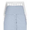 2-dielne bavlnené obliečky s volánikom SOFT, Baby Nellys, jeans
