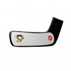 Rezztek Brankárska páska na čepeľ Rezztek Doublepack NHL (2 páry), Senior, biela, Pittsburgh Penguins