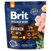 Brit Premium by Nature granuly Junior M kura 1 kg