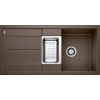Kuchyňský dřez Blanco Metra 6 S Kávová, s excentrem a miskou 515045