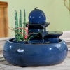 Keramická fontána Trentino modrá