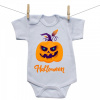 Boodyy Body s krátkym rukávom Halloween tekvica 92 (18-24 mesiacov)