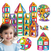 VEĽKÉ MAGNETICKÉ KOCKY KACHLE sada XXl 100 el Rainbow Magnetic tiles 3D