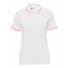 Payper SKIPPER LADY Polokošeľa dámska M, White-Neon fuchsia