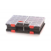 Plastový organizér NORS DUO (2x KNO40305S) 399x303x100 mm