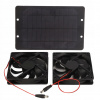12V 10W VONKAJŠÍ SOLÁRNY PANEL A VENTILÁTOR S VÝREZOM