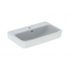 Geberit Selnova Compact Umývadlo, 65x40 cm, s prepadom, otvor na batériu, biela 501.890.00.7