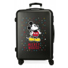 JOUMMABAGS Cestovný kufor ABS Mickey Have a good day black ABS plast, 68 cm