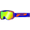 Okuliare Progrip 3400AFFL - modré orange neon s oražnovomodrozlatým zrkadlovým sklom