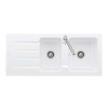 Villeroy & Boch Architectura Keramický drez 116x51 cm s odtokom, CeramicPlus, alpská biela 338002R1