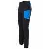 MONTURA SKI STYLE PANTS Black/sky blue 9026 stretchové kalhoty s DWR úpravou Velikost XL