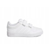 Adidas Športové topánky Kryté Eko Koža Biele na suchý zips Hoops JI3481 r. 28,5