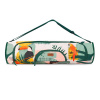 Spokey HOME JUNGLE – bavlnený obal na podložku, 74 × 20 cm, s vreckom a popruhom