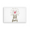 Fotoobraz 90x60 cm stredný Love books