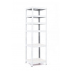 Policový regál Trestles RH 2200x600x400, nosnosť 2100 kg, 6 políc Farba: biela, Typ police: biela HDF 5 mm