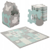 Kinderkraft Foam Mat Puzzle Luno Tvars Mint (Kinderkraft Foam Mat Puzzle Luno Tvars Mint)