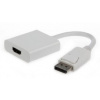 GEMBIRD Kábel CABLEXPERT red. Displayport na HDMI, M/F, biela A-DPM-HDMIF-002-W