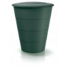 Prosperplast SMOOTH Sud na dažďovú vodu, 210l, zelený IDSM210