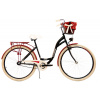 KOZBIKE city Retro čierny 28