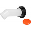 Výpust Strend Pro, predĺžovací, 45 mm, na IBC nádrž, PVC