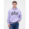 GAP Oversize mikina Heavyweight Fialová XXL Fialová Fialová