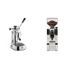 La Pavoni Europiccola Lusso + Eureka Mignon XL, CR chrome