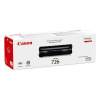 Canon originál toner 726 BK, 3483B002, black, 2100str.