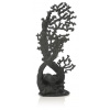 biOrb Fan Coral Ornament čierny 40 cm