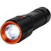 NEDIS LED svietidlo / napájanie z batérie / 3,7 V DC / 20 W / 2000 lm / dosah 180 m / čierna
