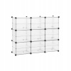 SONGMICS Úložný regál LPC502W