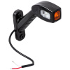 Šikmé obrysové LED svetlo 12 V 24 V ľavé 178 mm