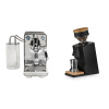 ECM Puristika PID, anthracite + Eureka Mignon Single Dose, Black & Oak