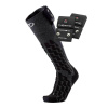 SET - Vyhrievané ponožky Therm-ic PowerSocks Heat Fusion Uni + batérie S-Pack 1200 Čierna / šedá 35-38 - Novinka