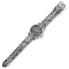 Dámske hodinky s krištáľmi Swarovski Oliver Weber Vigo Leopard Silver 65044-SIL
